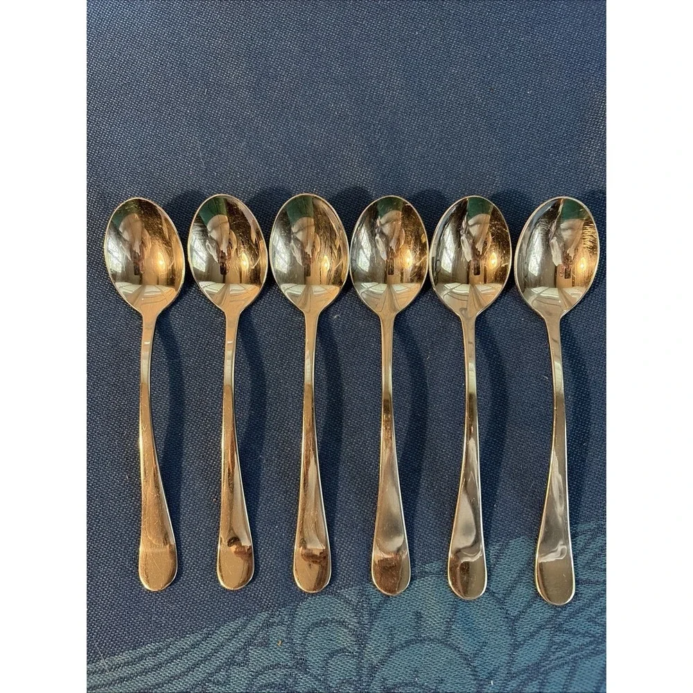 Gourmet Settings Windermere Dinner Spoons 18/10 Stainless Steel (Set Of 6)